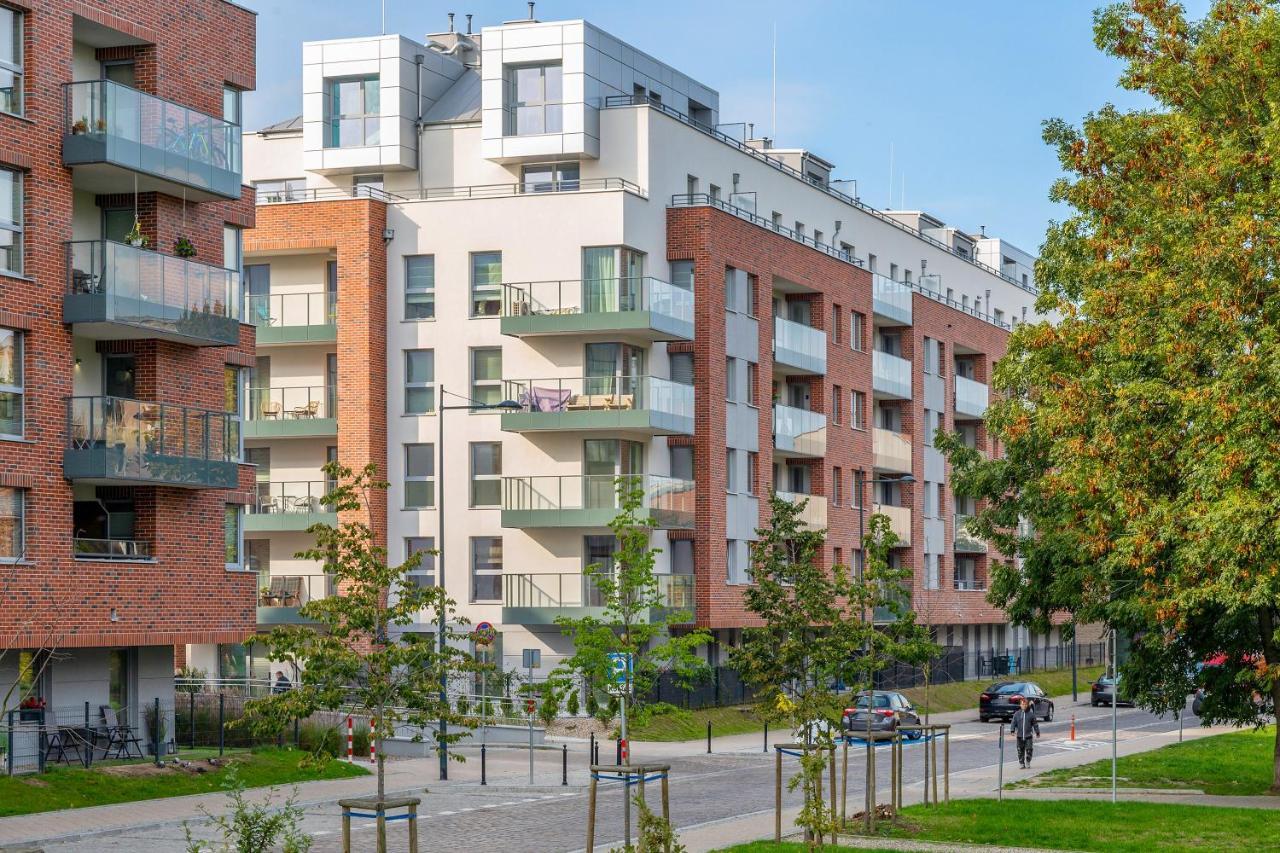 Angielska Grobla - City Center, Marina & Parking By Downtown Apartments Gdansk Exterior foto